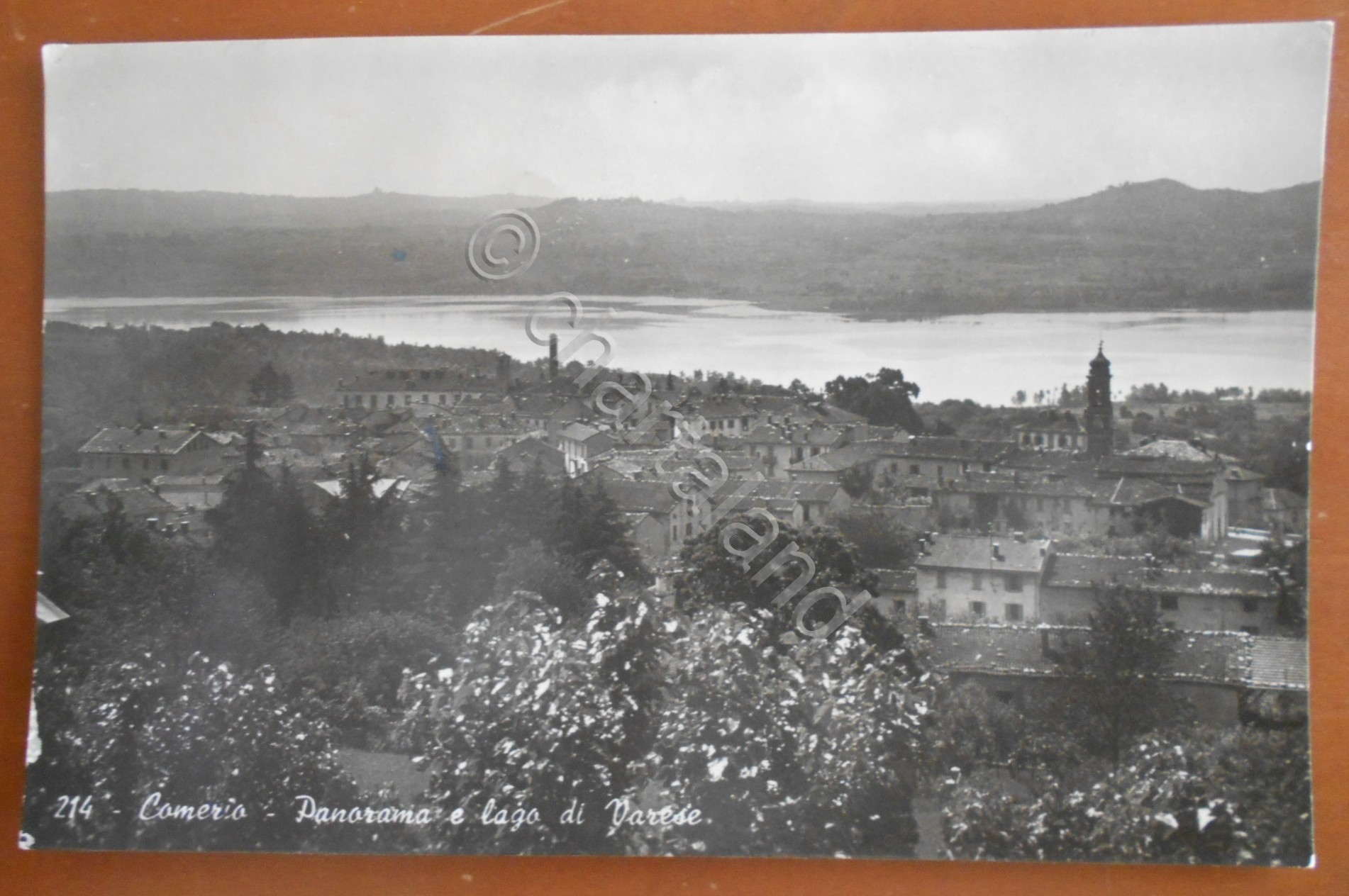Cartolina Comerio (Lombardia) - Panorama e lago di Varese - …