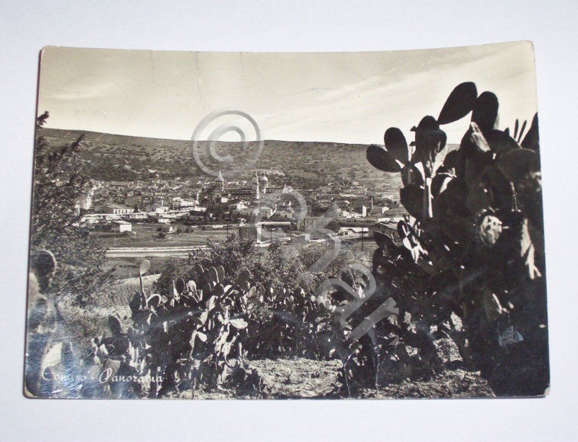 Cartolina Comiso ( Ragusa ) - Panorama 1956