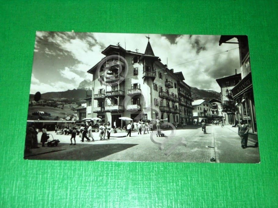 Cartolina Cortina - Hotel Posta 1950 ca.