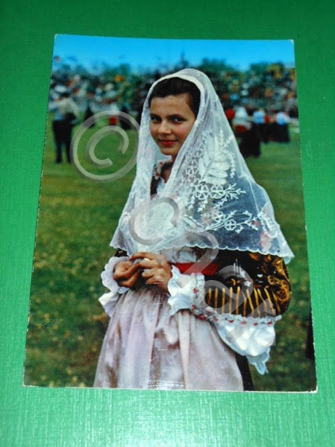 Cartolina Costumi Sardi - Costume di Cossoine ( Sassari ) …