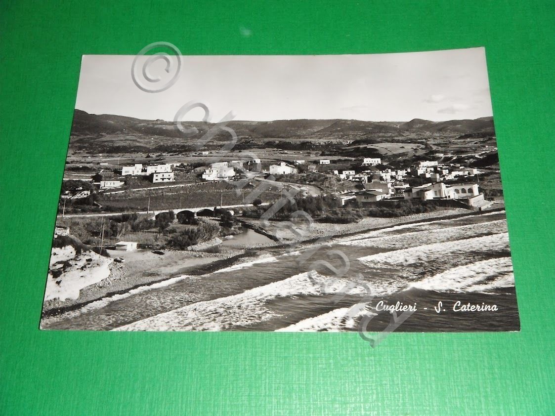 Cartolina Cuglieri ( Oristano ) - S. Caterina 1970 .