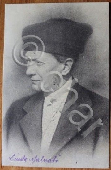 Cartolina d'epoca pratriota assistenzialista Linda Malnati anni '20