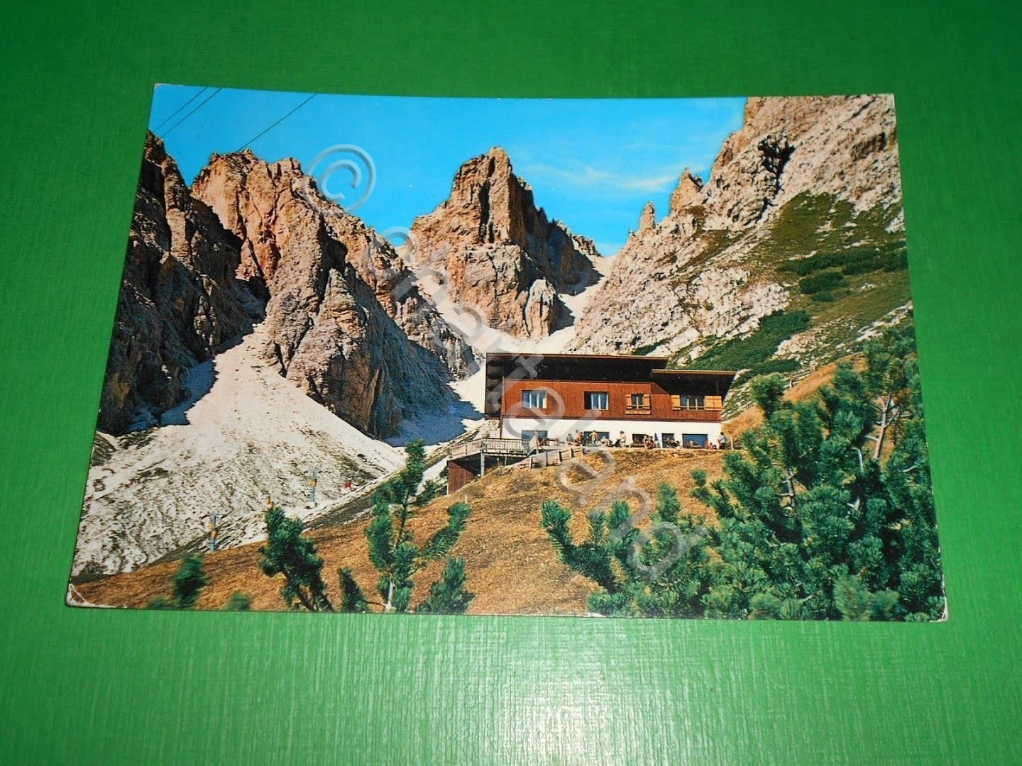 Cartolina Dolomiti - Cortina - Rifugio Son Forca al Monte …