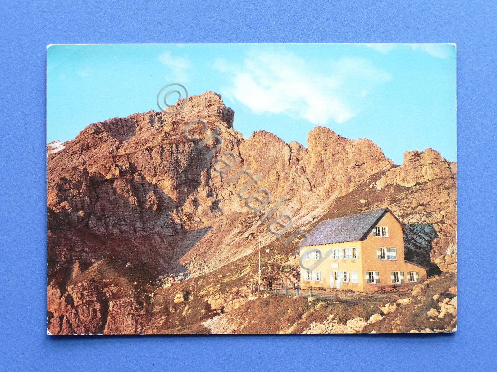 Cartolina Dolomiti - Rifugio Coldai verso la Torre Coldai - …