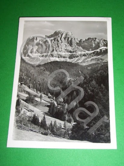 Cartolina Dolomiti : Catinaccio pr. Bolzano 1950 ca