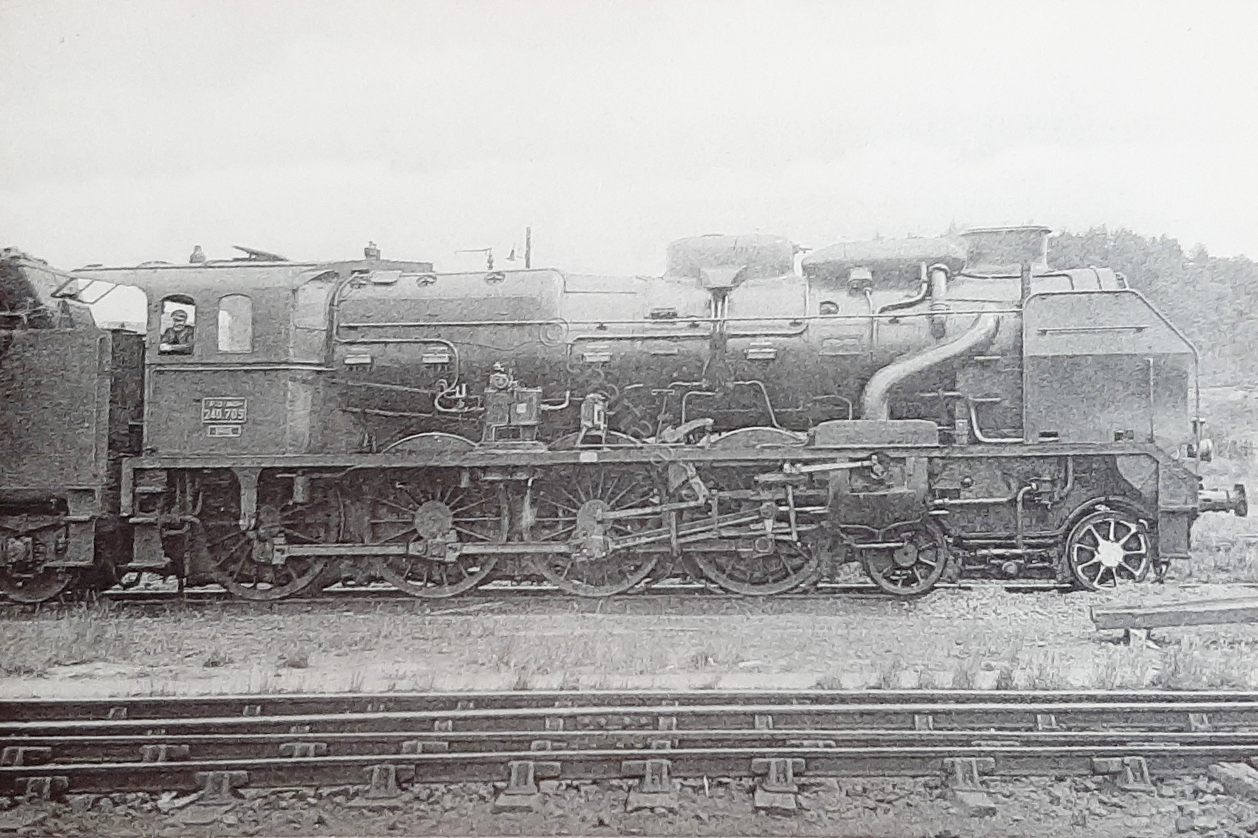 Cartolina Ferrovie - Locomotives Du Sud Ouest - Machine n …