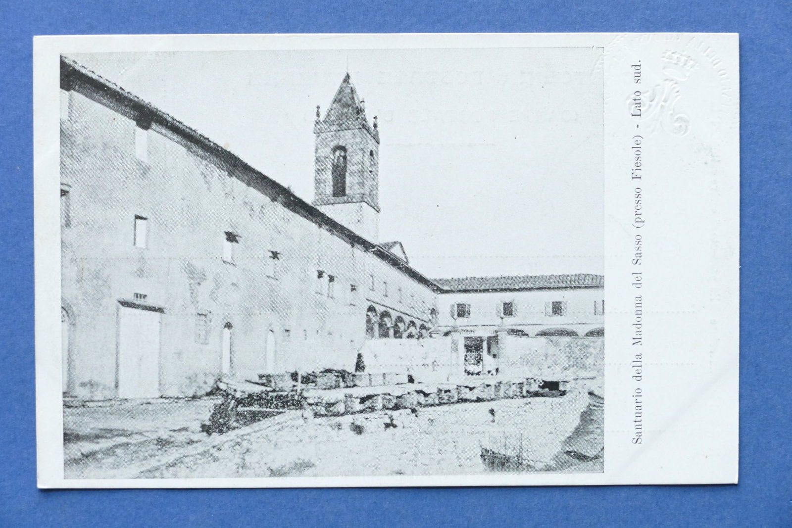 Cartolina Fiesole - Santuario della Madonna del Sasso - Lato …