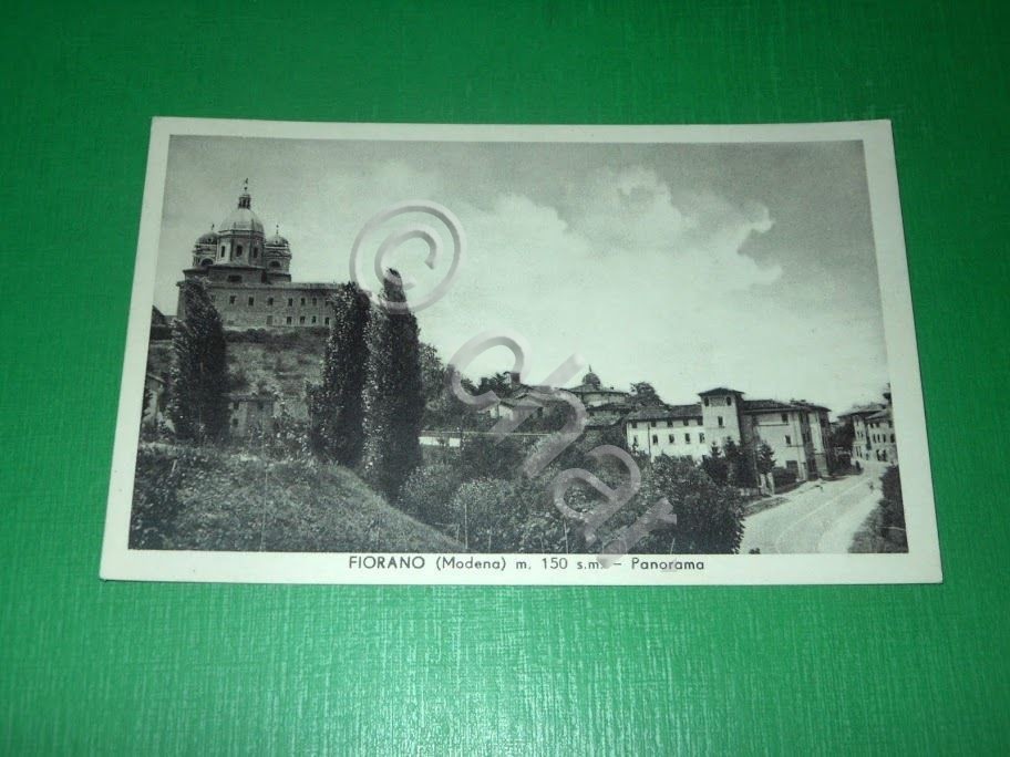 Cartolina Fiorano ( Modena ) - Panorama 1954.