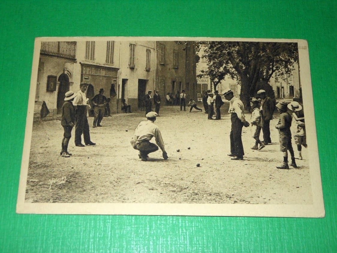 Cartolina Francia - Paysages et Pierres de Provence - Joueurs …