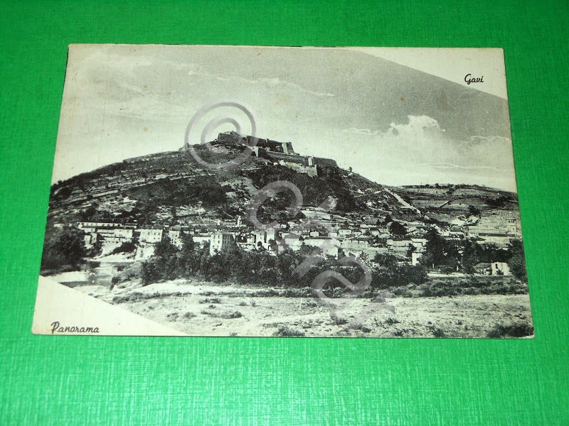 Cartolina Gavi - Panorama 1950 ca.