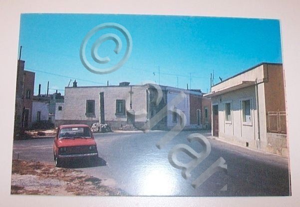 Cartolina Giurdignano Menir Via S. Vincenzo Lecce 1972.