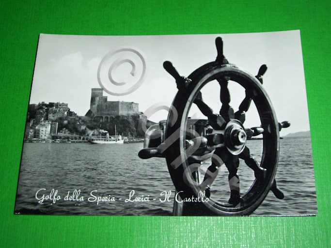 Cartolina Golfo della Spezia - Lerici -- Il Castello 1950 …