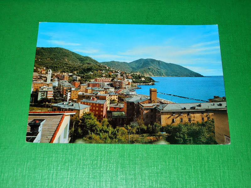 Cartolina Golfo Paradiso - Recco - Panorama 1970.