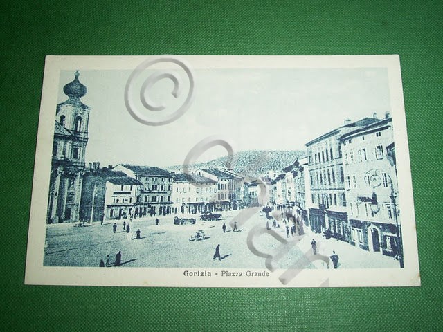 Cartolina Gorizia - Piazza Grande 1930 ca.