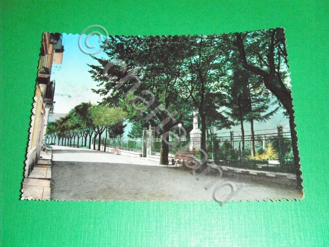 Cartolina Grumento Nova ( Potenza ) - Parco della Rimembranza …