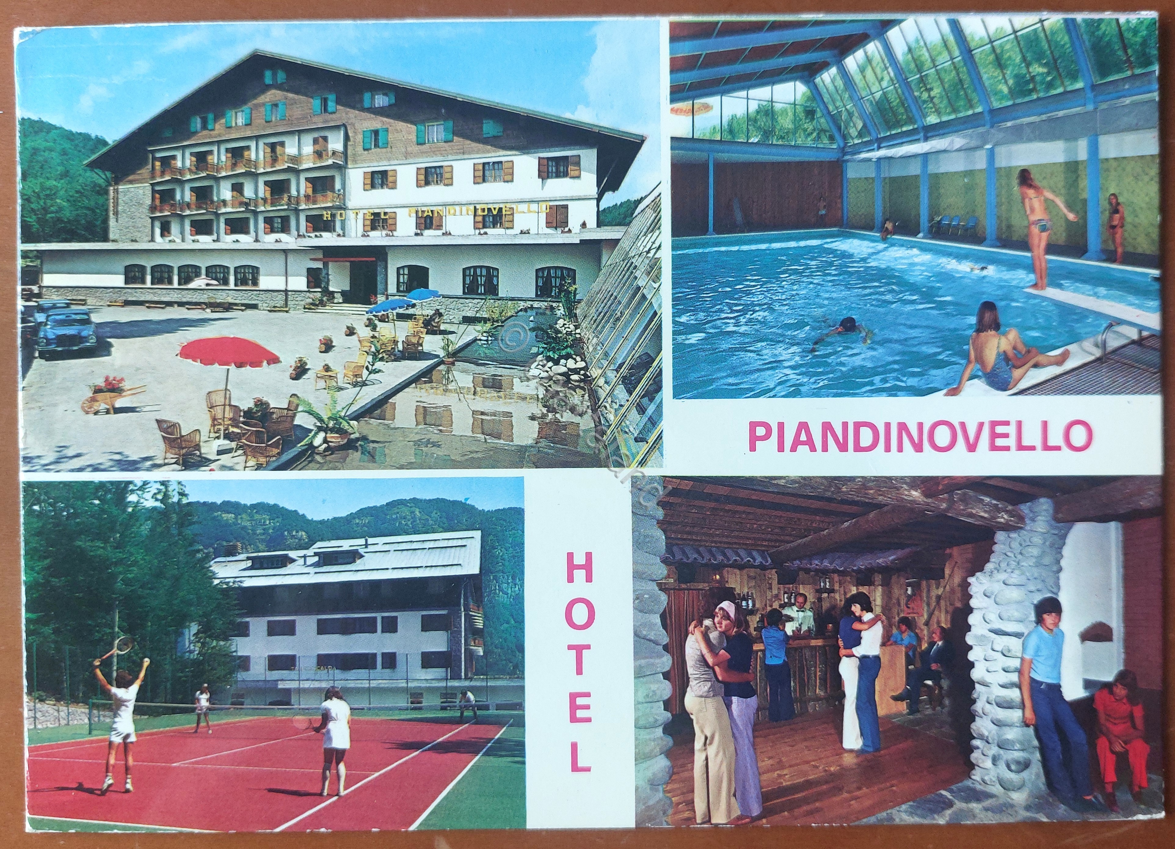 Cartolina Hotel Piandinovello - 1976