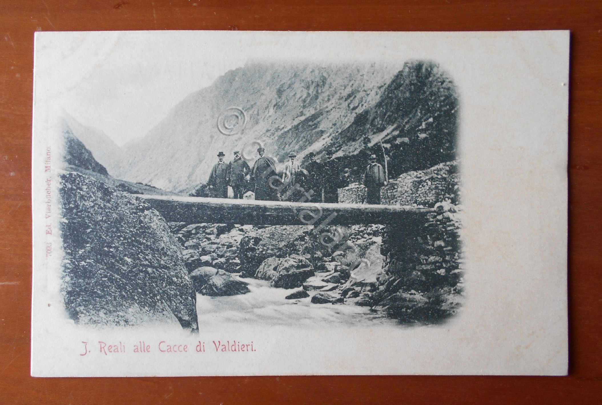 Cartolina I. Reali alle Cacce di Valdieri (Piemonte) - 1902 …