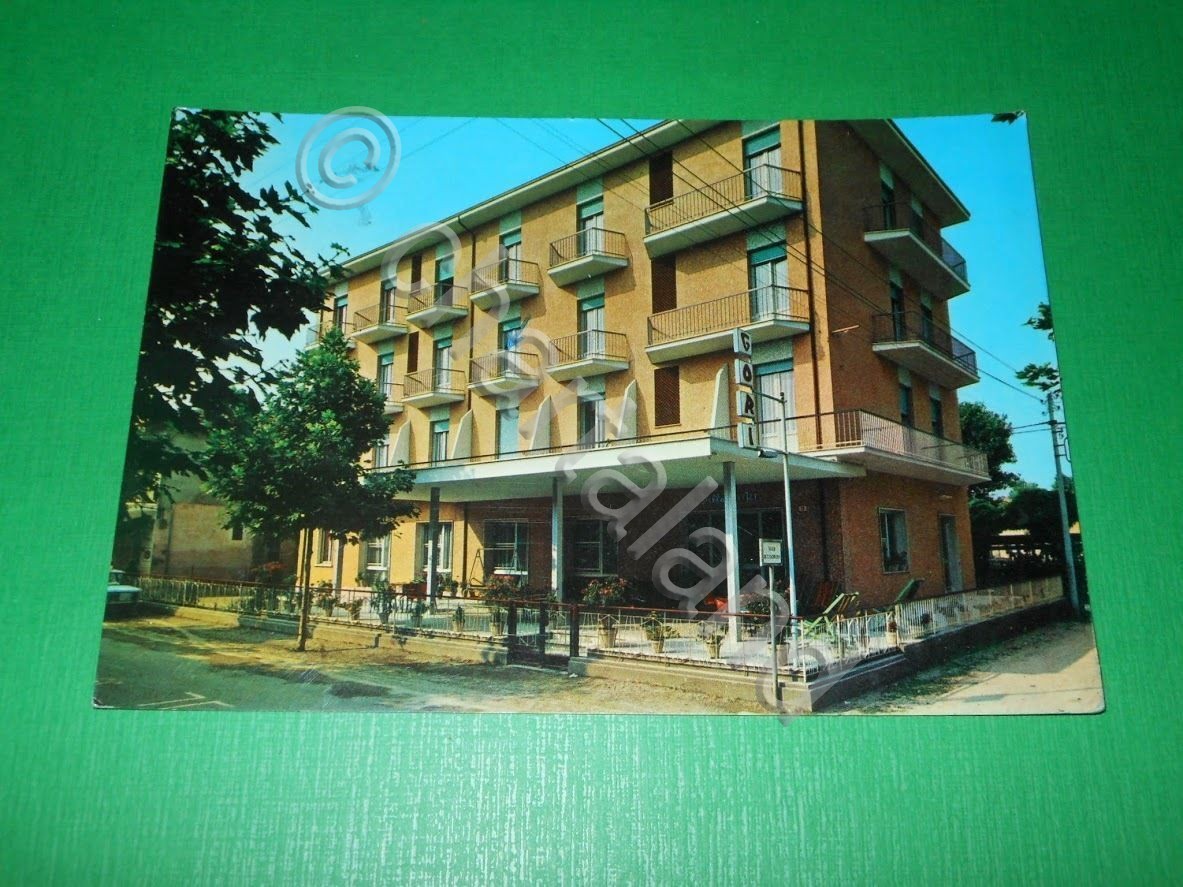 Cartolina Igea Marina - Albergo Villa Gori 1969.