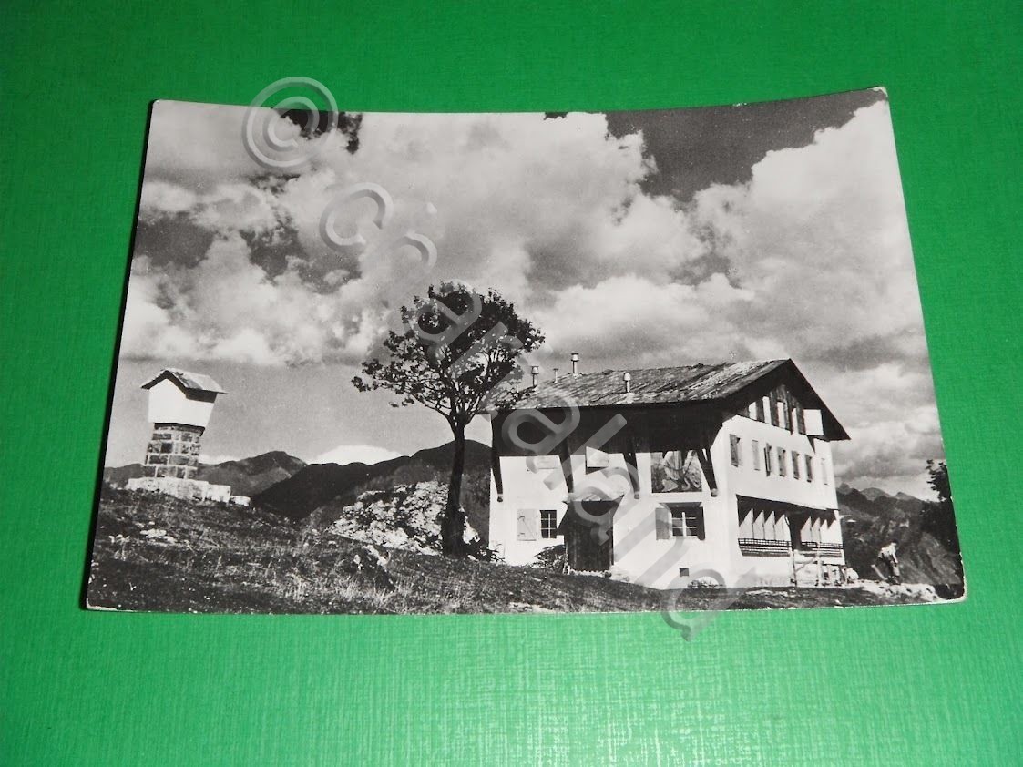 Cartolina Il Rifugio M. Tefeschi in Pialeral - Veduta 1956.