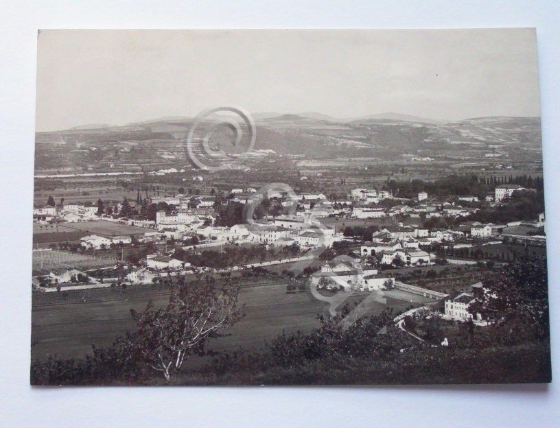 Cartolina Illasi ( Verona ) - Veduta generale 1959.
