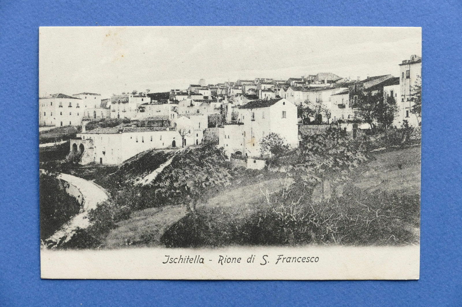 Cartolina Ischitella - Rione S. Francesco - 1910 ca..