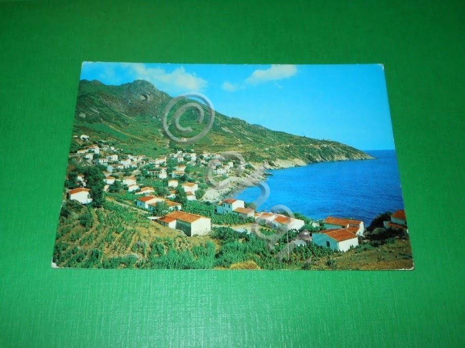Cartolina Isola d'Elba - Chiessi - Panorama 1977.