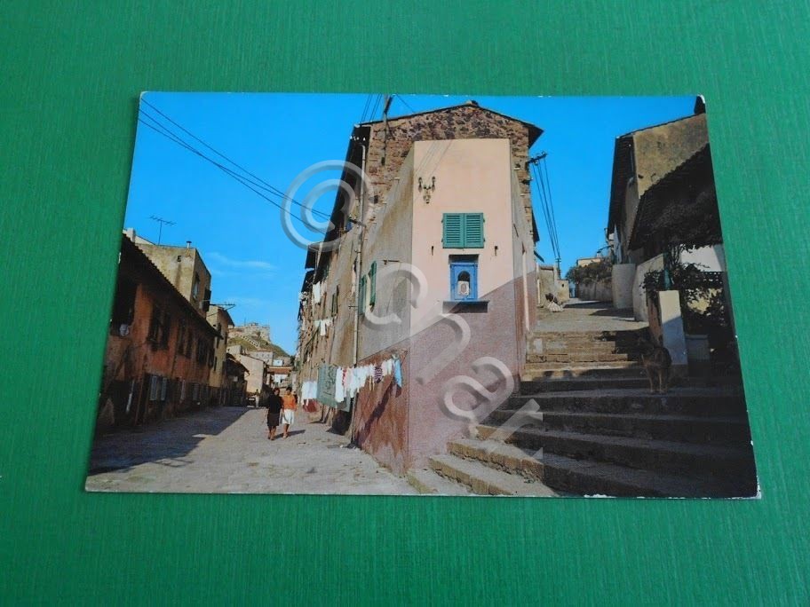 Cartolina Isola d' Elba - Portoferraio - Incrocio Via Elbano …