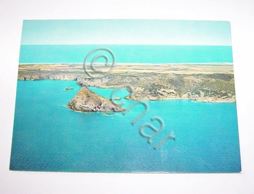 Cartolina Isola dei Porri - Stintino 1993.