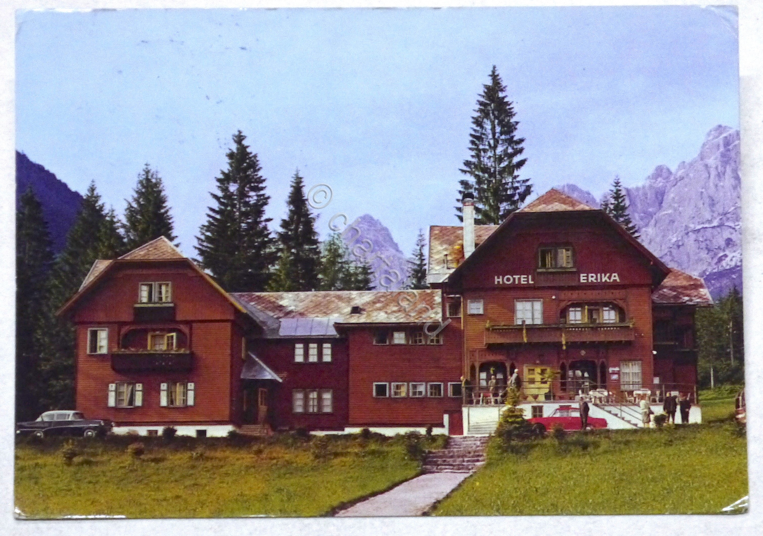 Cartolina Kranjska Gora (Slovenia) - Hotel Erika - 1965