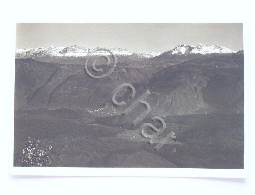 Cartolina La Mendola - Vista sulle Dolomiti 1940