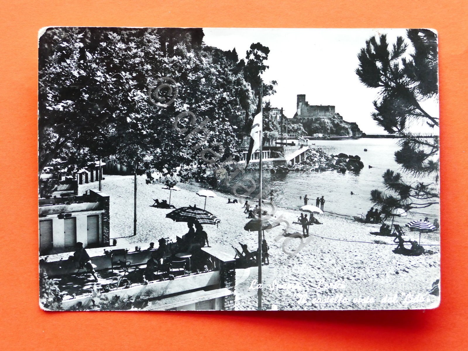 Cartolina La Spezia - Lerici - Il Castello visto dal …