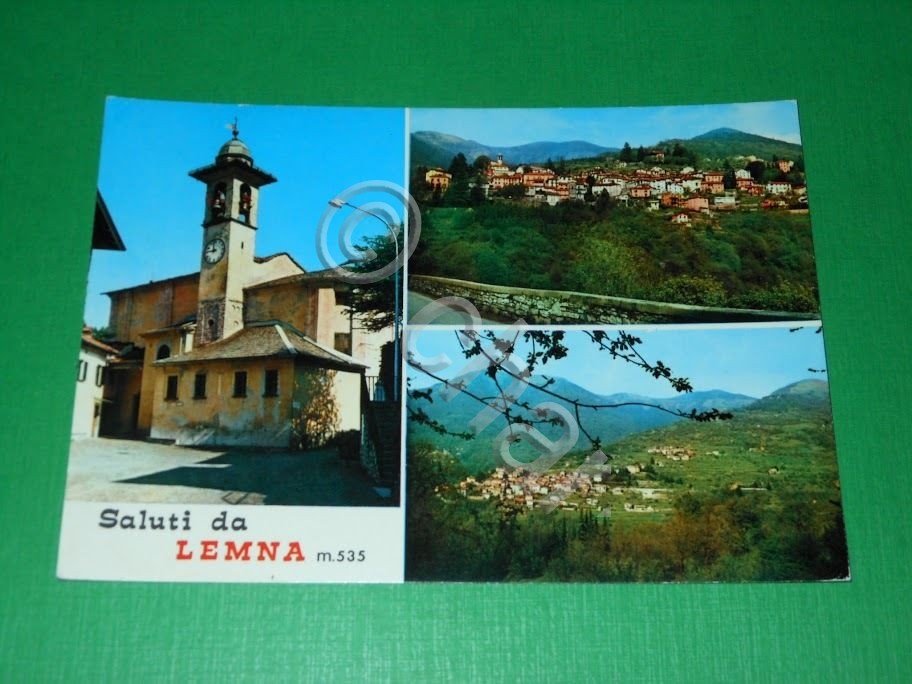 Cartolina Lago di Como - LEMNA ( Fagetto Lario ) …