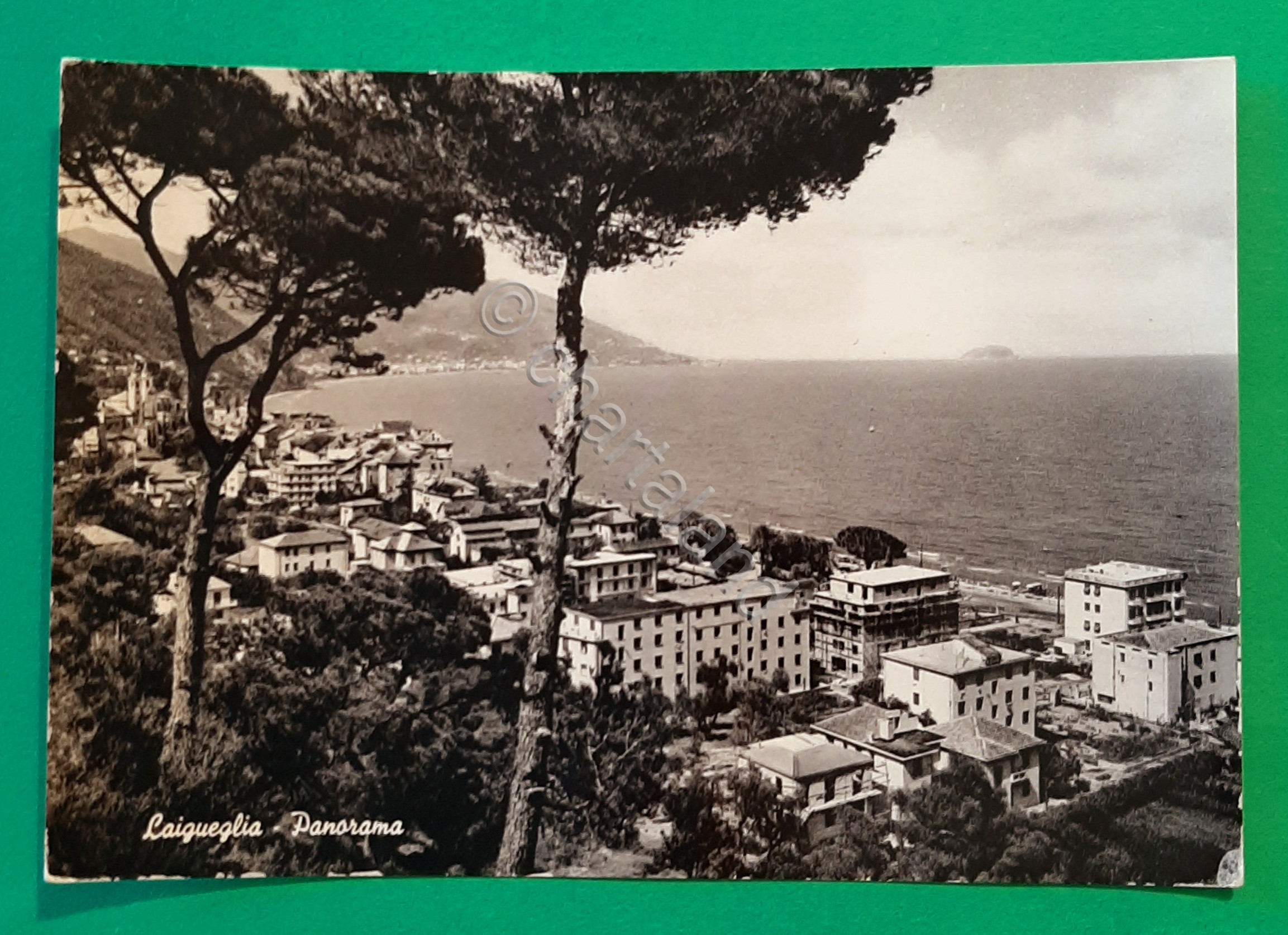 Cartolina Laigueglia - Panorama - 1959