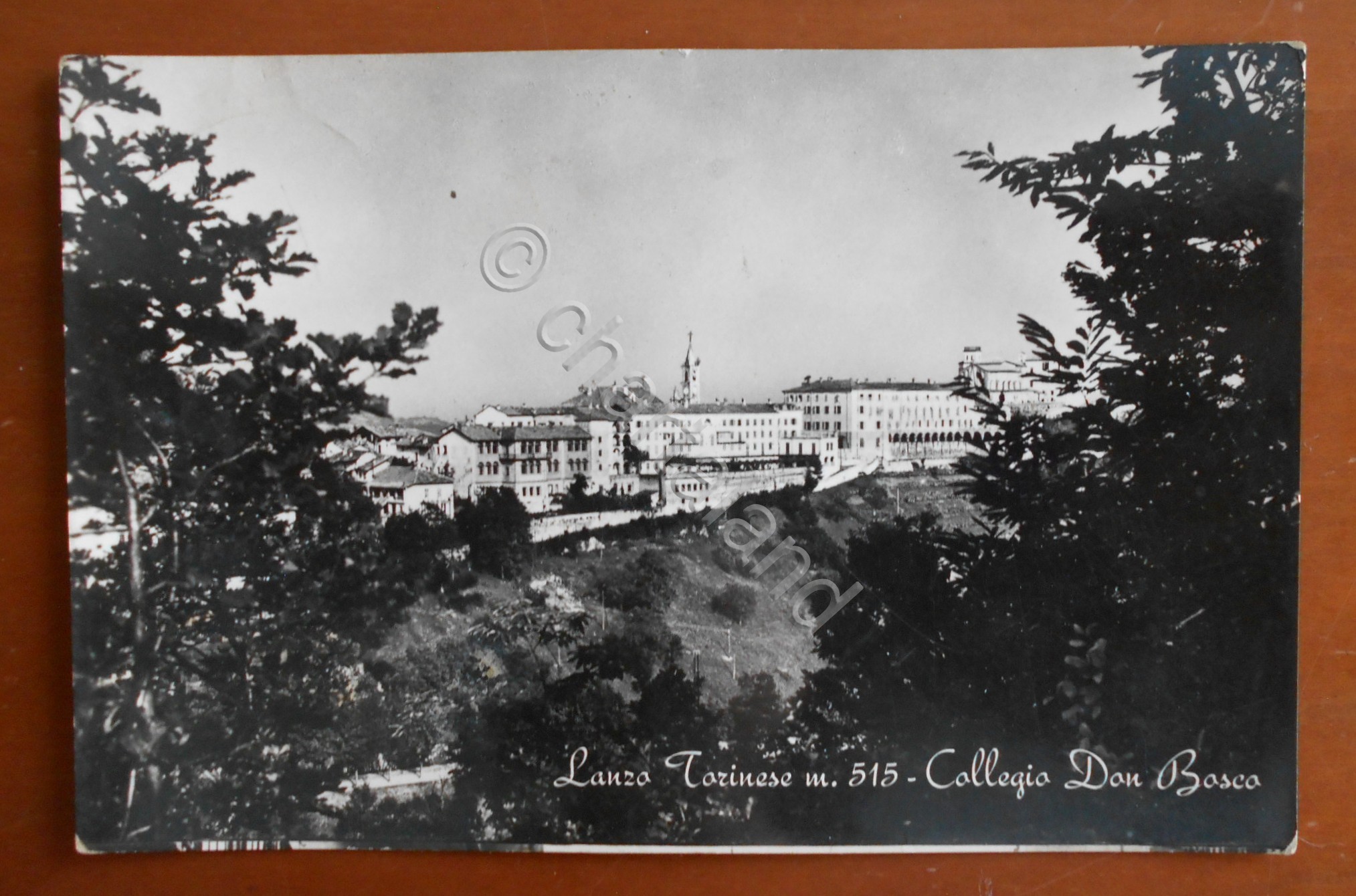 Cartolina Lanzo Torinese m. 515 - Collegio Don Bosco - …