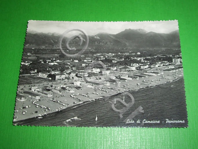 Cartolina Lido di Camaiore - Panorama -- 1955