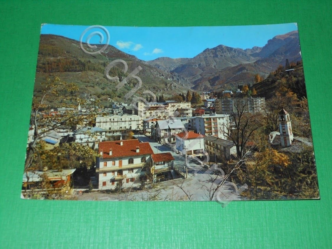 Cartolina Limone Piemonte - Panorama 1968.
