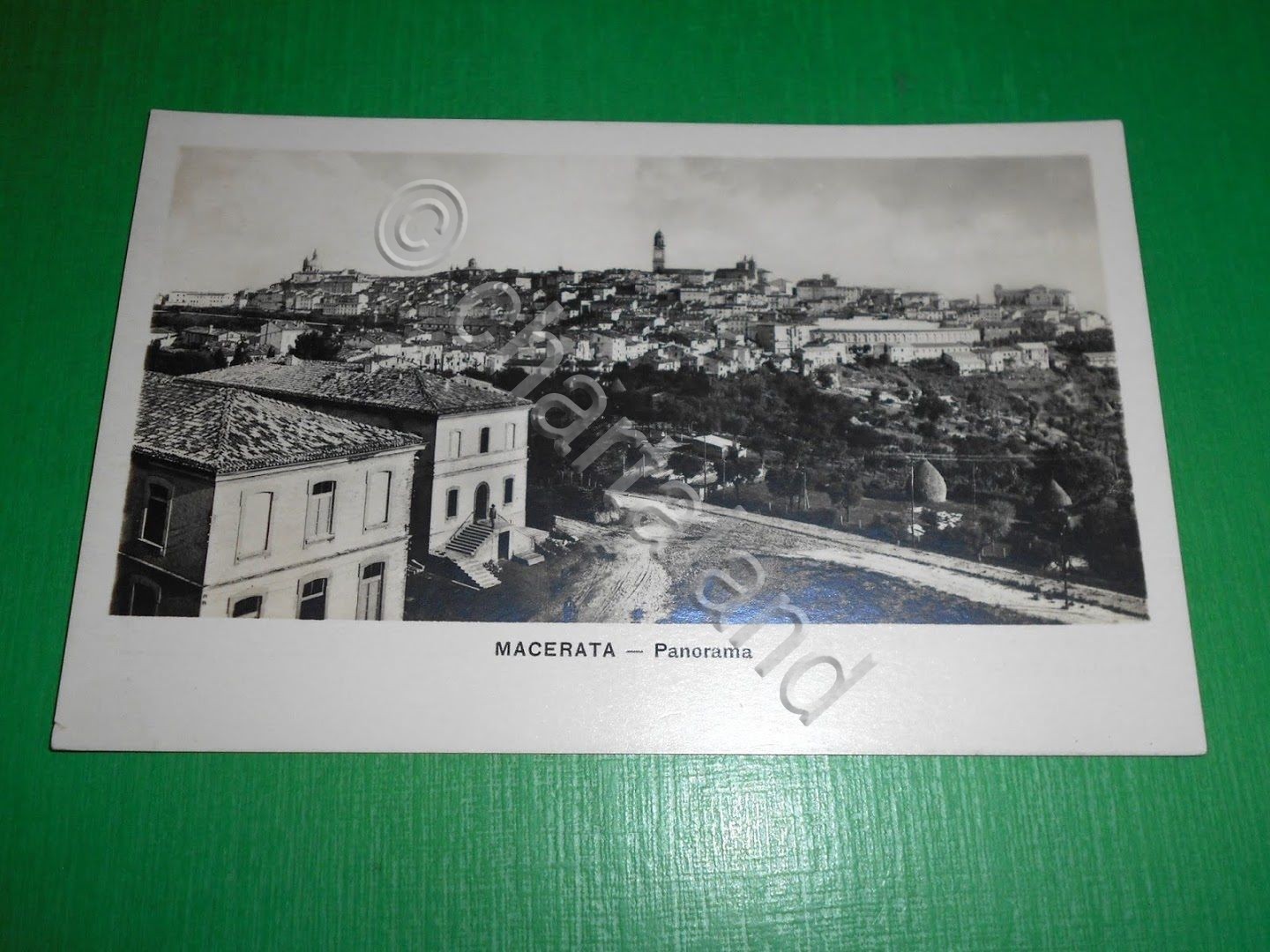 Cartolina Macerata - Panorama 1930 ca.