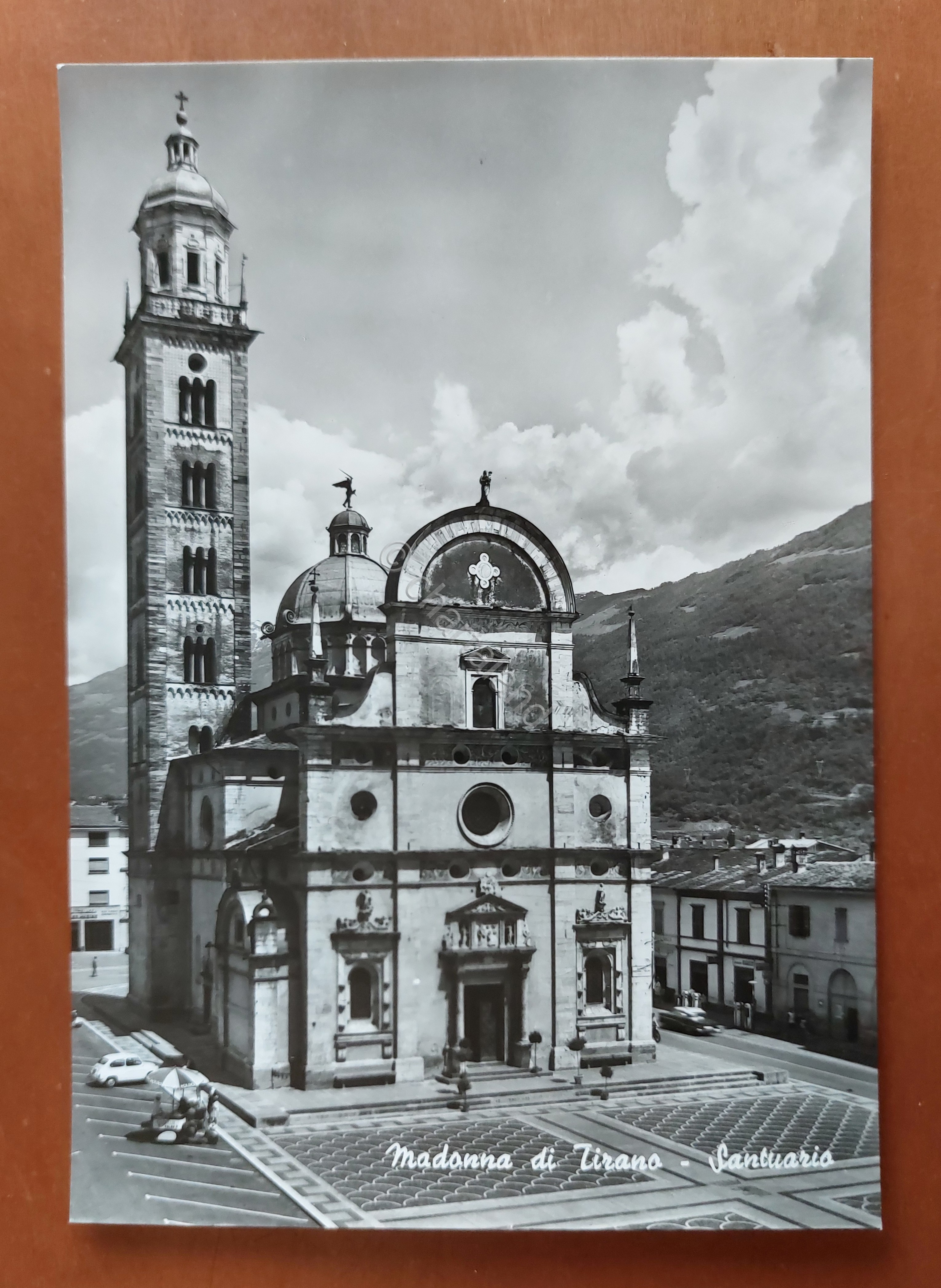 Cartolina Madonna di Tirano - Santuario - 1950 ca.
