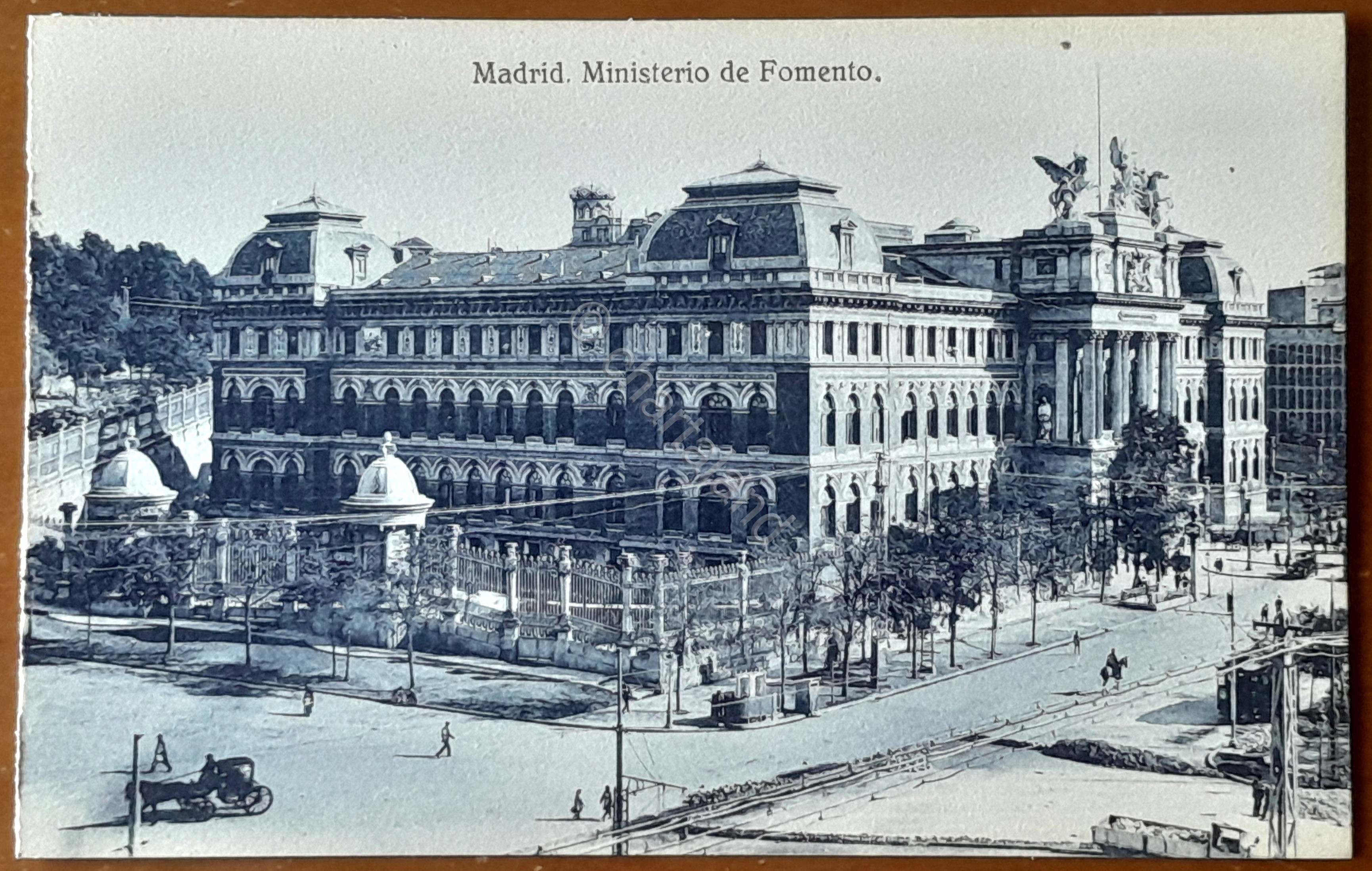 Cartolina Madrid - Ministerio de Fomento - 1920 ca.