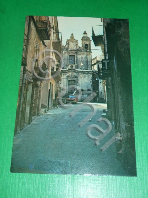 Cartolina Mammola ( Reggio Calabria ) - Chiesa della SS. …