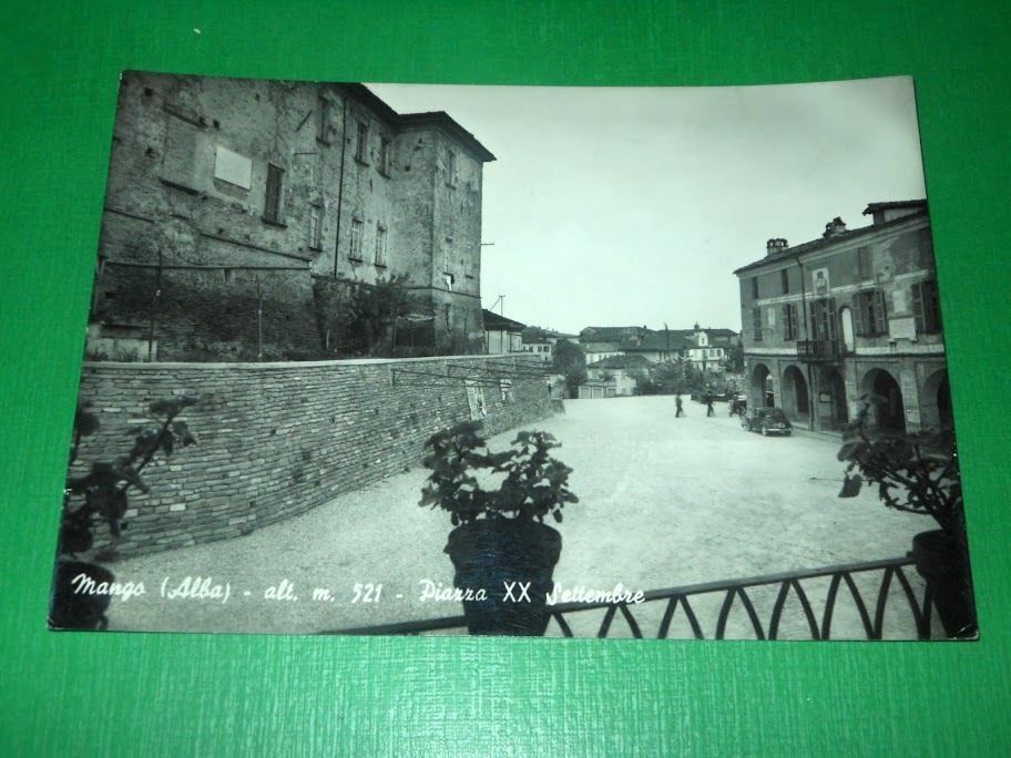 Cartolina Mango ( Alba Cuneo ) - Piazza XX Settembre …