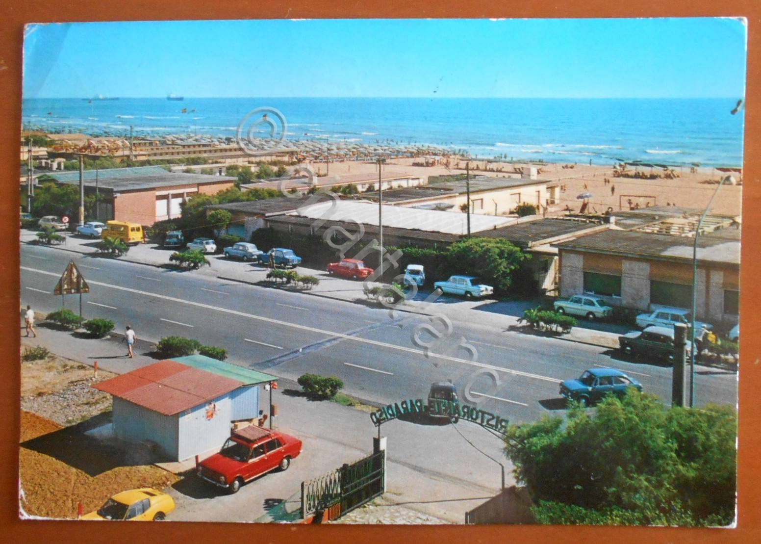 Cartolina Marina di Carrara - Loc. Fossa Maestra - 1973