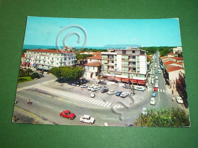Cartolina Marina di Massa - Panorama 1972.