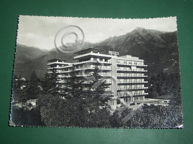 Cartolina Merano - Grand Hotel Bristol 1955