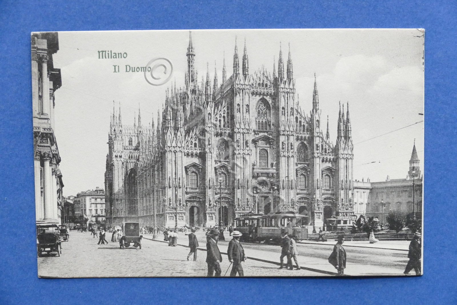 Cartolina Milano - Il Duomo - 1910.