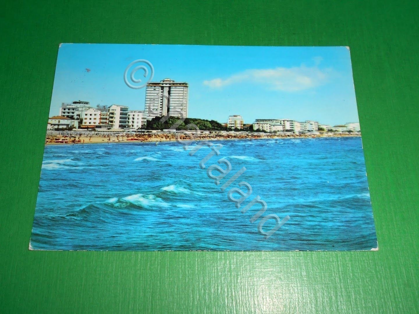 Cartolina Milano Marittima - Cervia - La spiaggia vista dal …