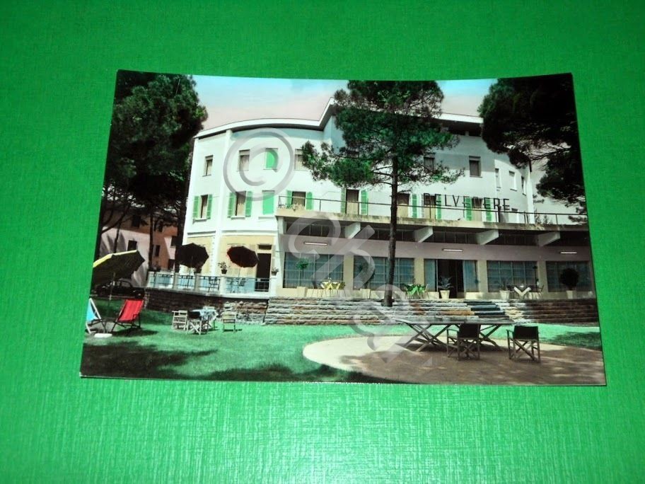 Cartolina Milano Marittima ( Ravenna ) - Hotel Belvedere 1955 …