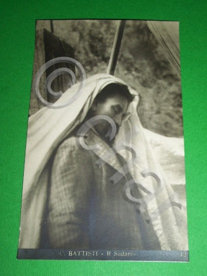 Cartolina Militaria Alpini Irredentismo - C. Battisti - Il sudario …