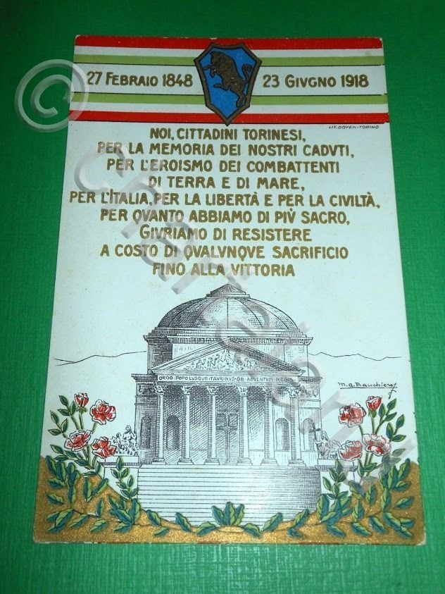 Cartolina Militaria WWI - Lega Nazionale delle Seminatrici di Coraggio …