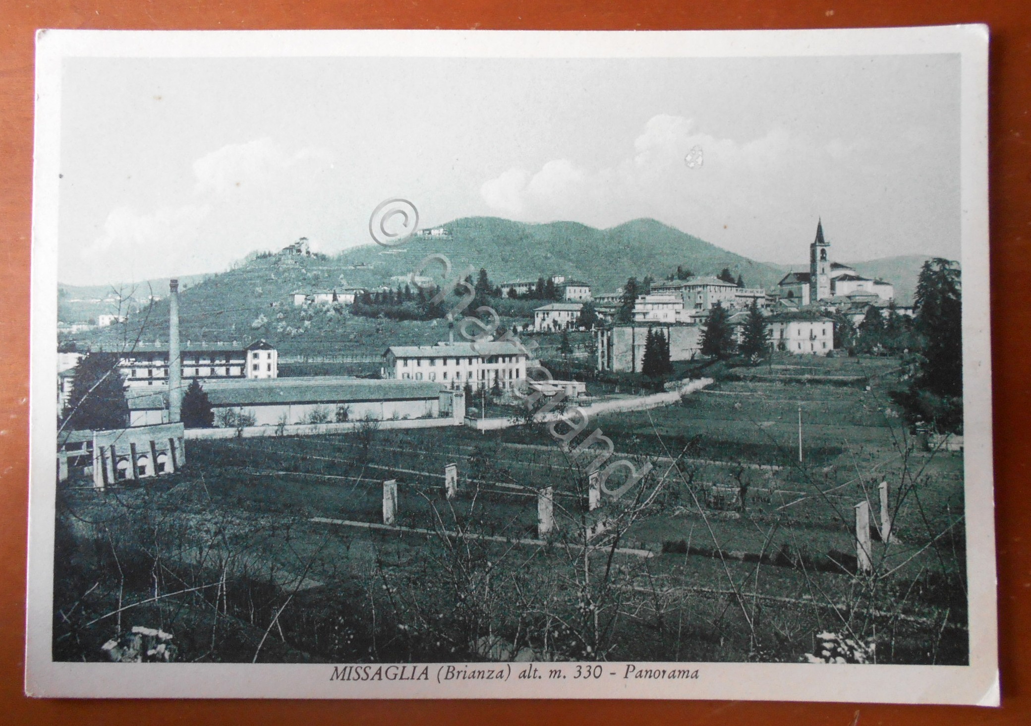 Cartolina Missaglia (Lombardia) (Brianza) alt. m. 330 - Panorama - …